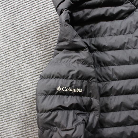 Columbia Jacket Women's Small Black Pink Interchange Thermal Coil Puffer - Picture 6 of 9